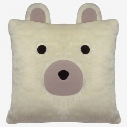Almofada Natalina Urso Marfim 